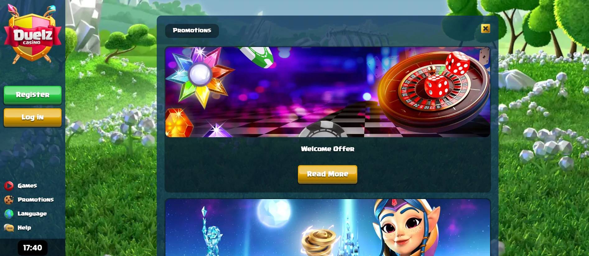 Duelz legaal casino